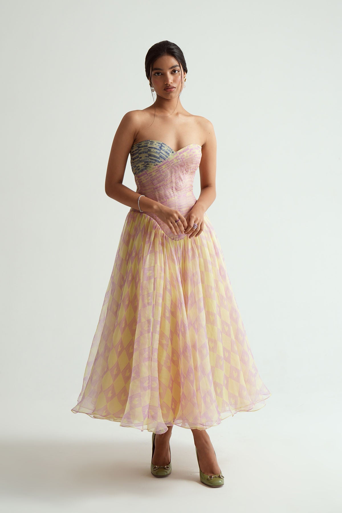 Taffy Midi-Length Dress