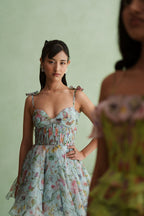 Cloud Floral Mini Dress