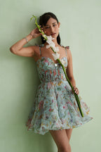 Cloud Floral Mini Dress