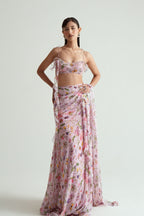 Eva Ruffled Saree