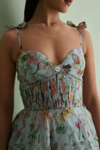 Cloud Floral Mini Dress