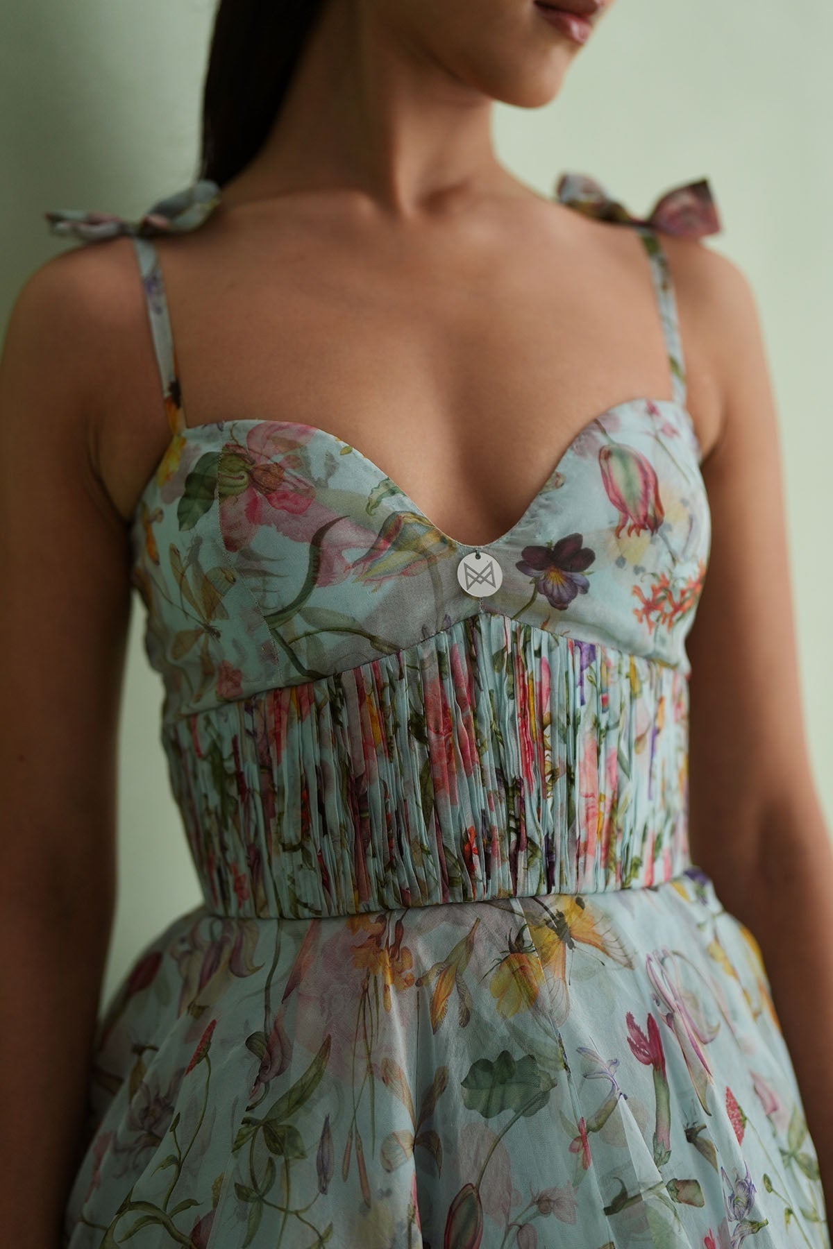 Cloud Floral Mini Dress