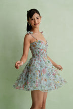 Cloud Floral Mini Dress