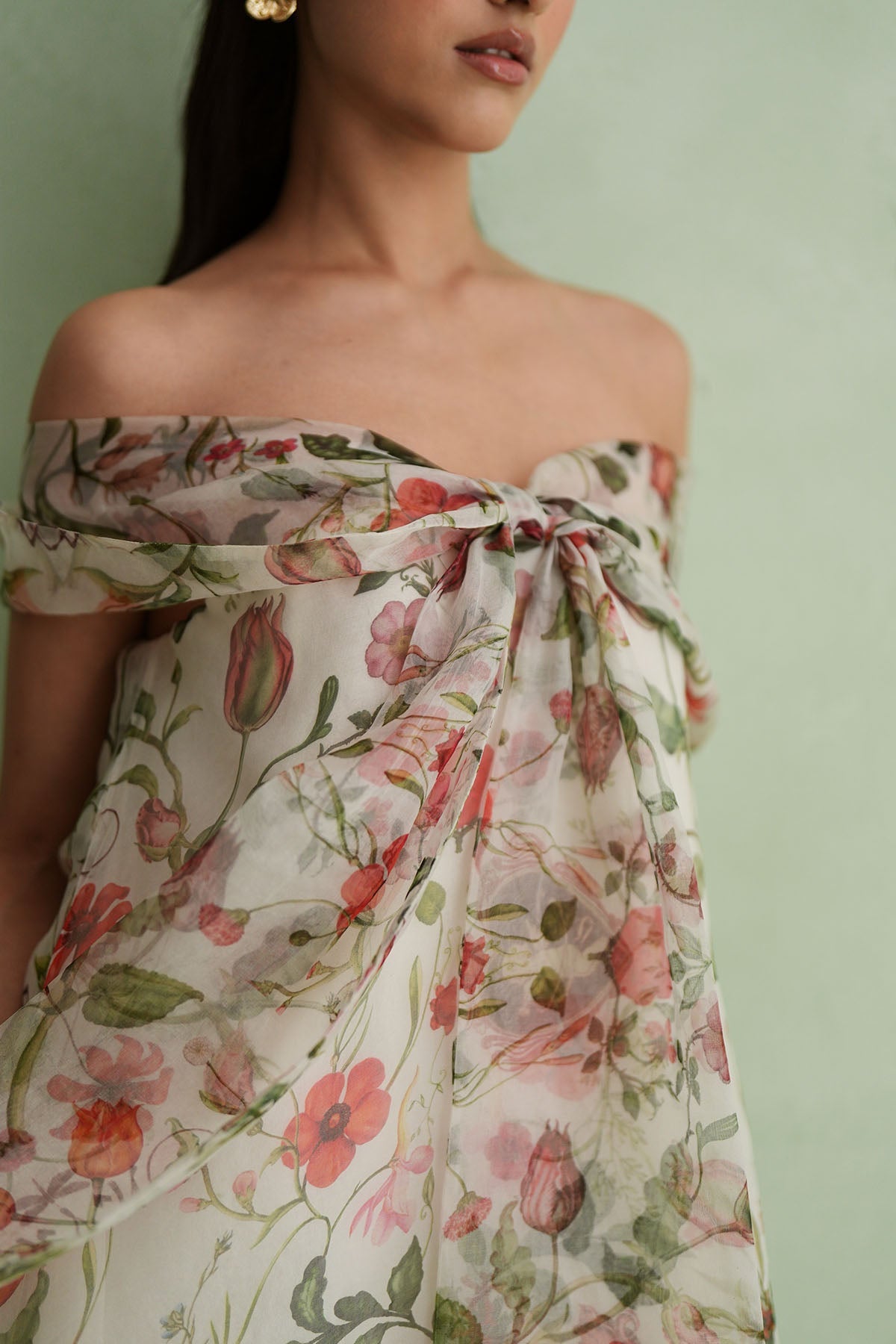 Biscotti Off Shoulder Dress