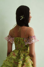 Flutter Off-Shoulder Dress