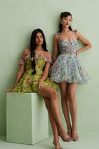 Flutter Off-Shoulder Dress