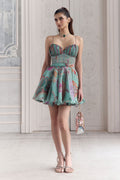 Olivia Flared Midi Dress