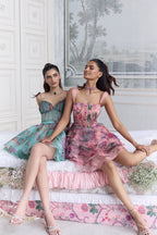 Olivia Flared Midi Dress
