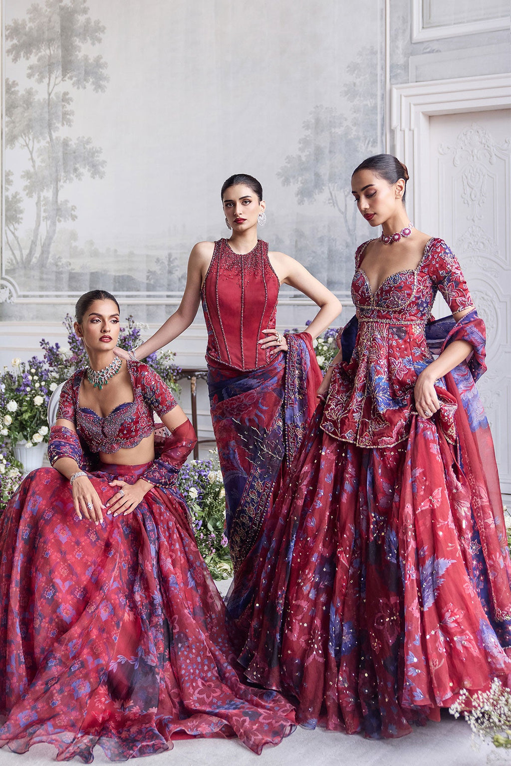 Farisha Preddraped Saree