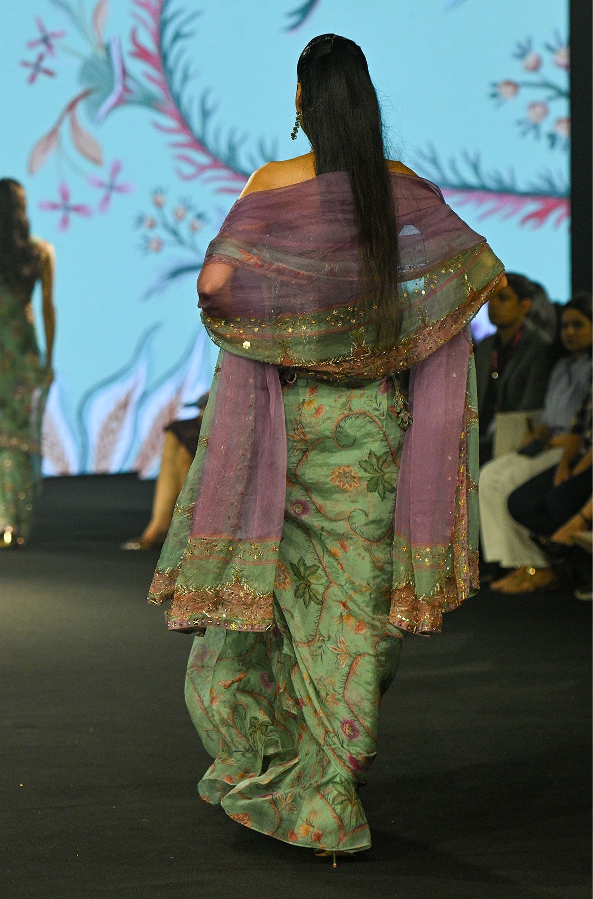 Nasiha Heavy Embroidered Skirt Set