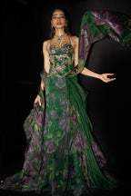 Kayra Draped Skirt Set
