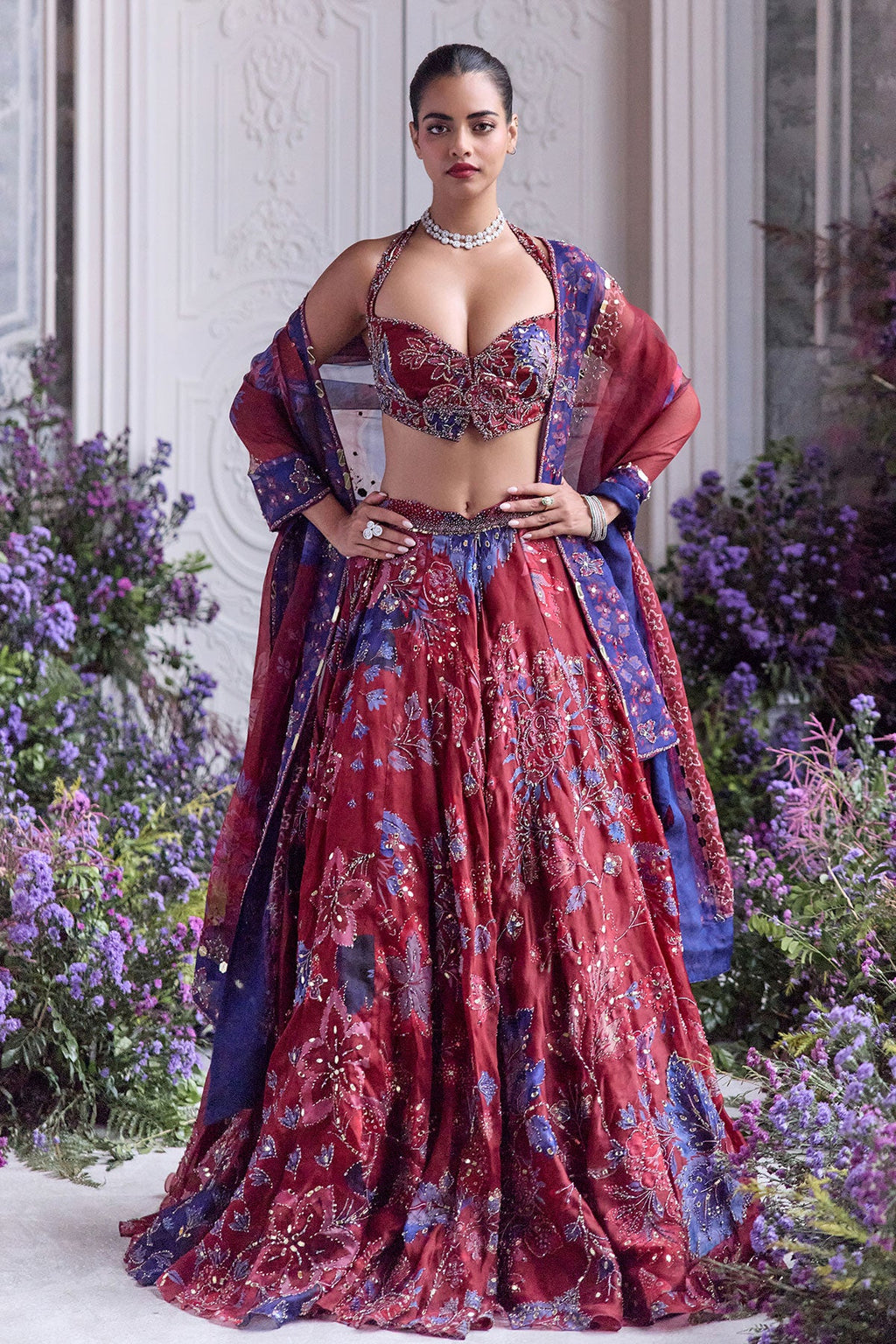Titli Embroidered Lehenga Set