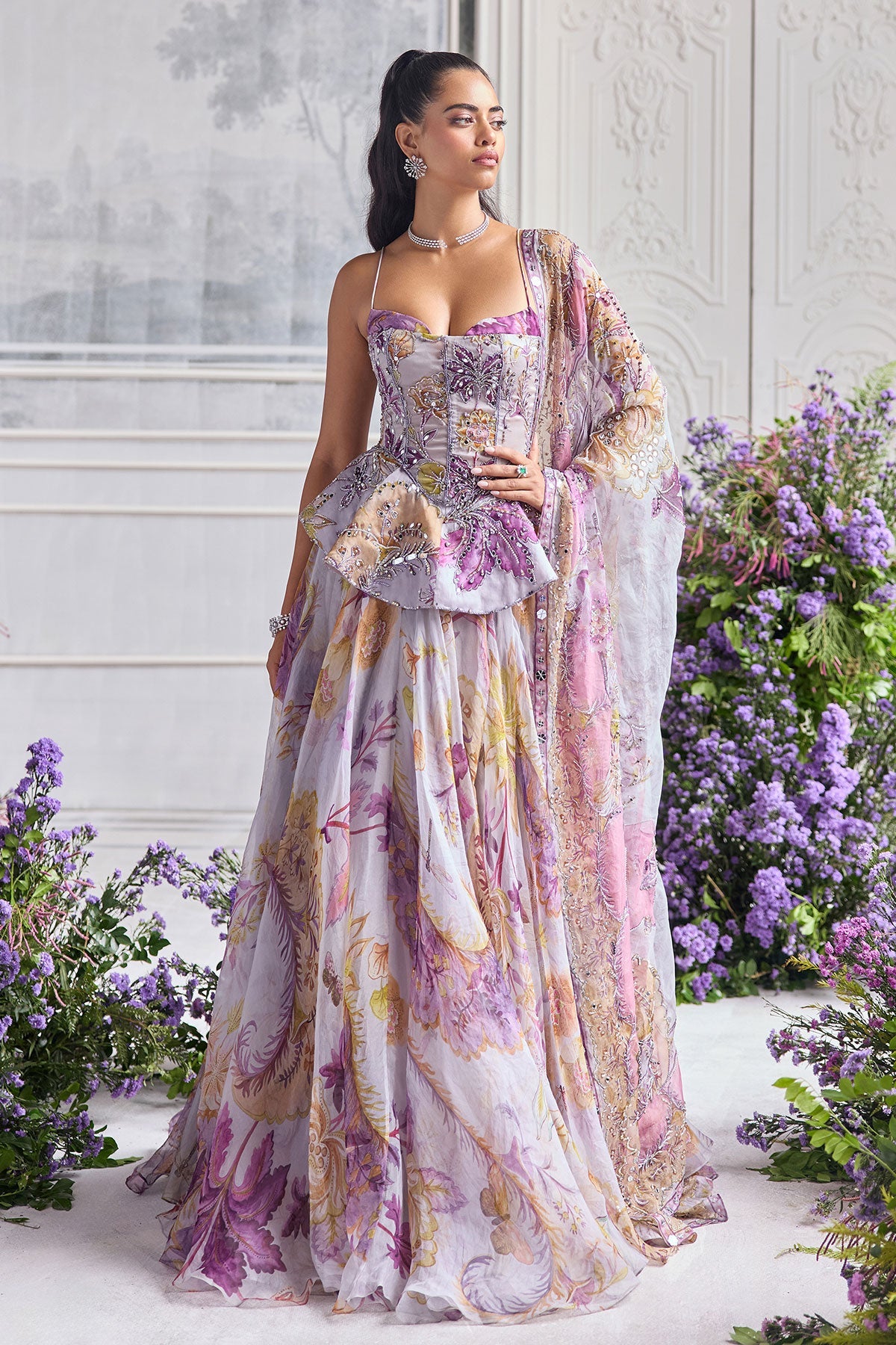 Aira Floral Lehenga Set