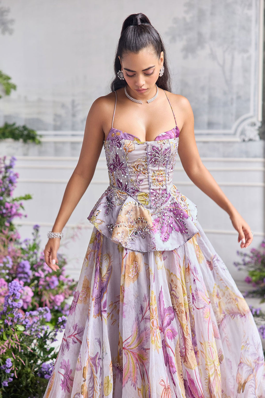 Aira Floral Lehenga Set