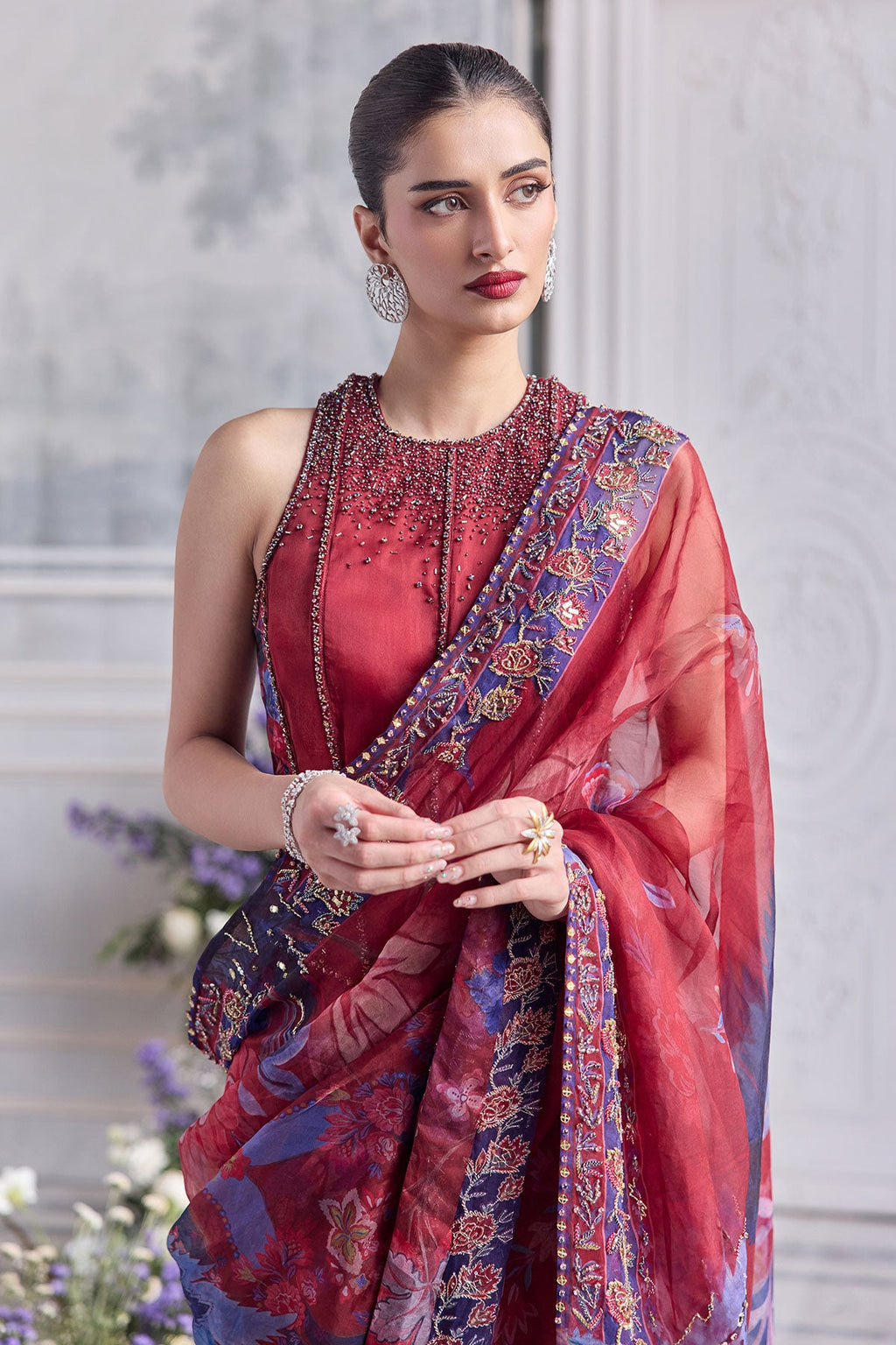 Farisha Preddraped Saree