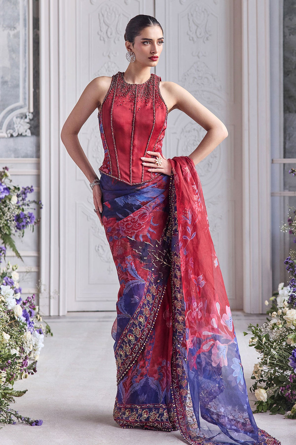 Farisha Preddraped Saree