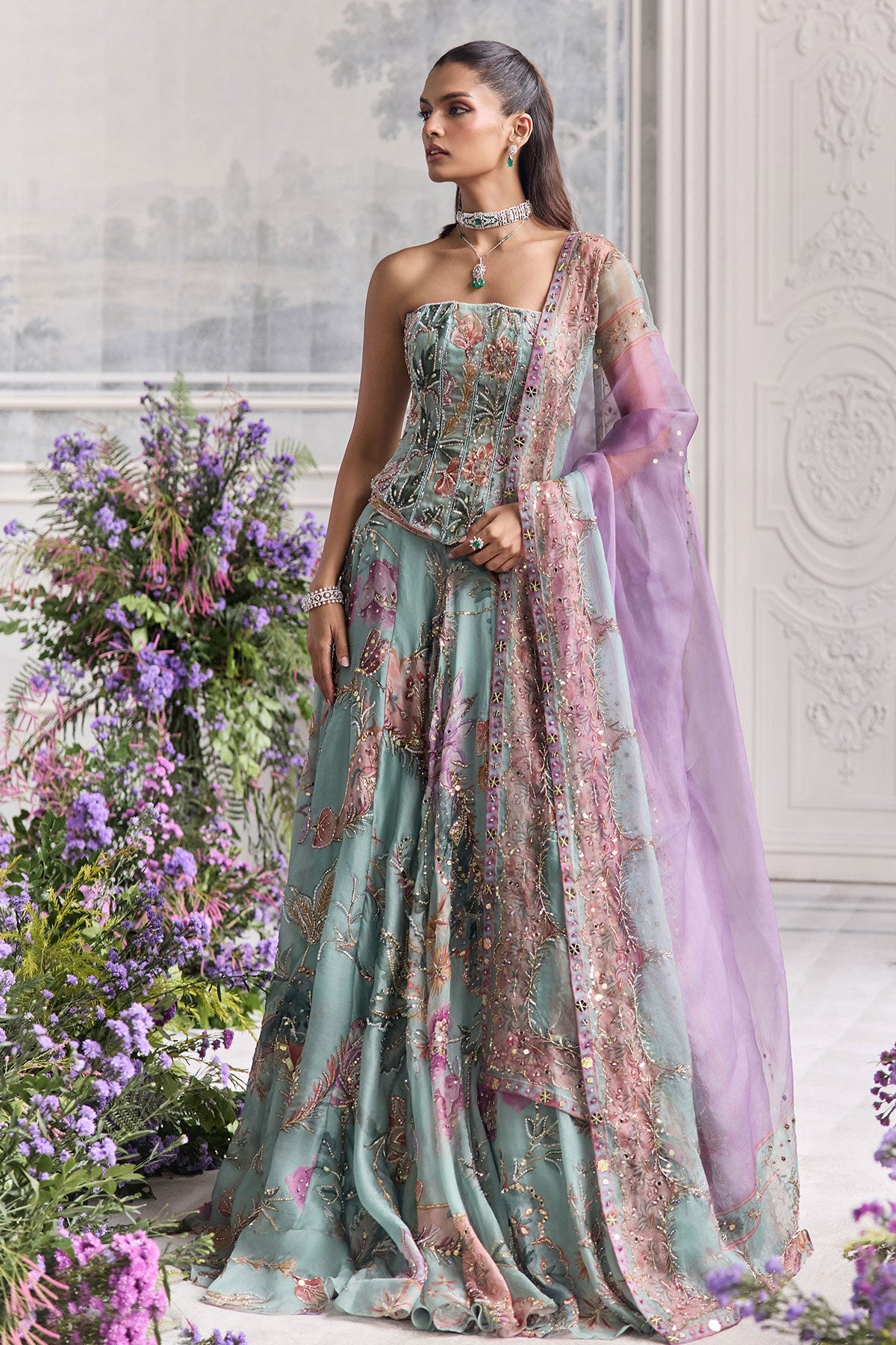 Ilana Heavy Embroidered Lehenga Set