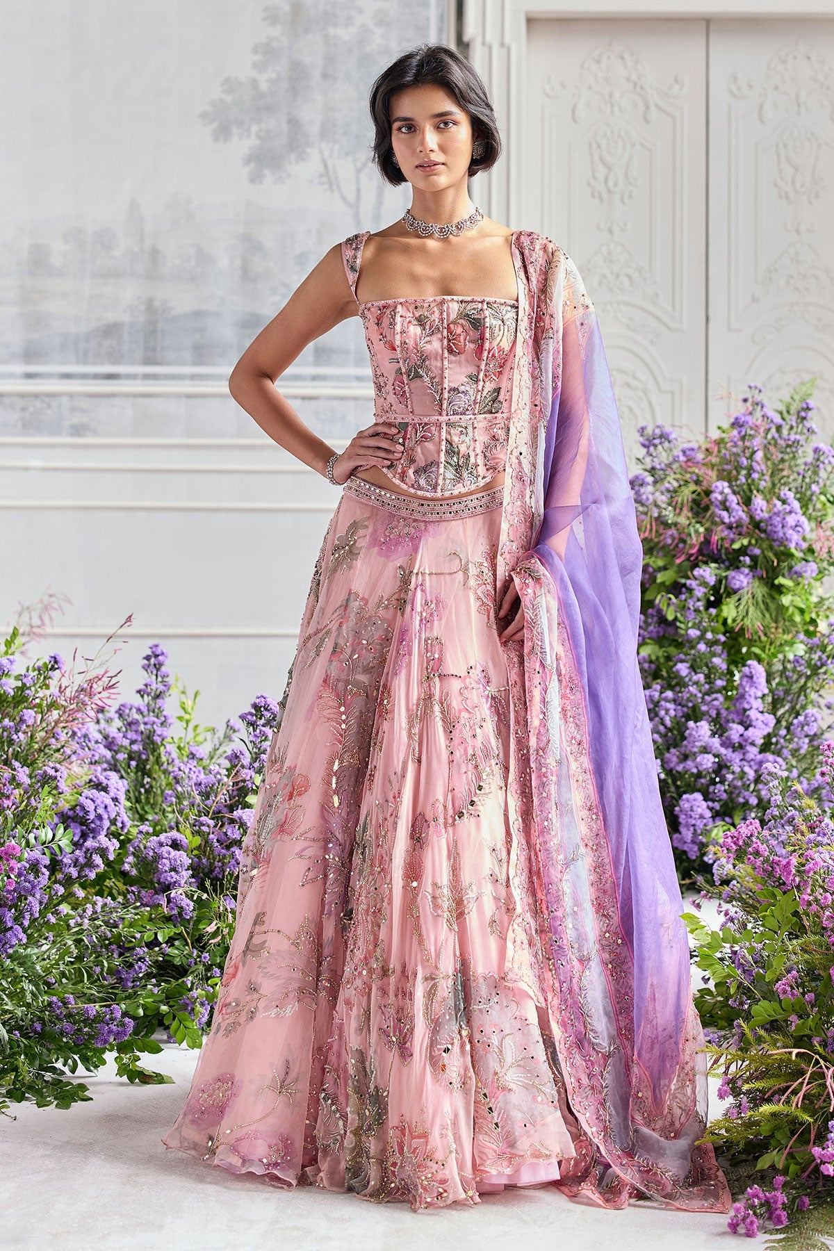 Bhumi Pednekar In Izel Lehenga