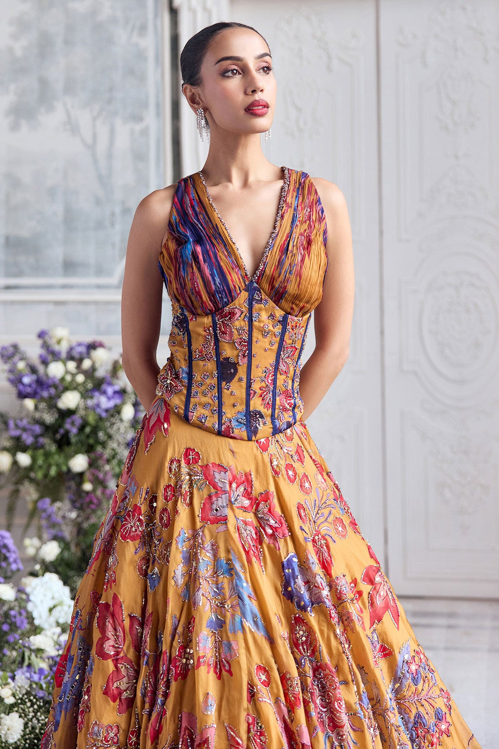 Maham Heavy Embroidered Lehenga Set