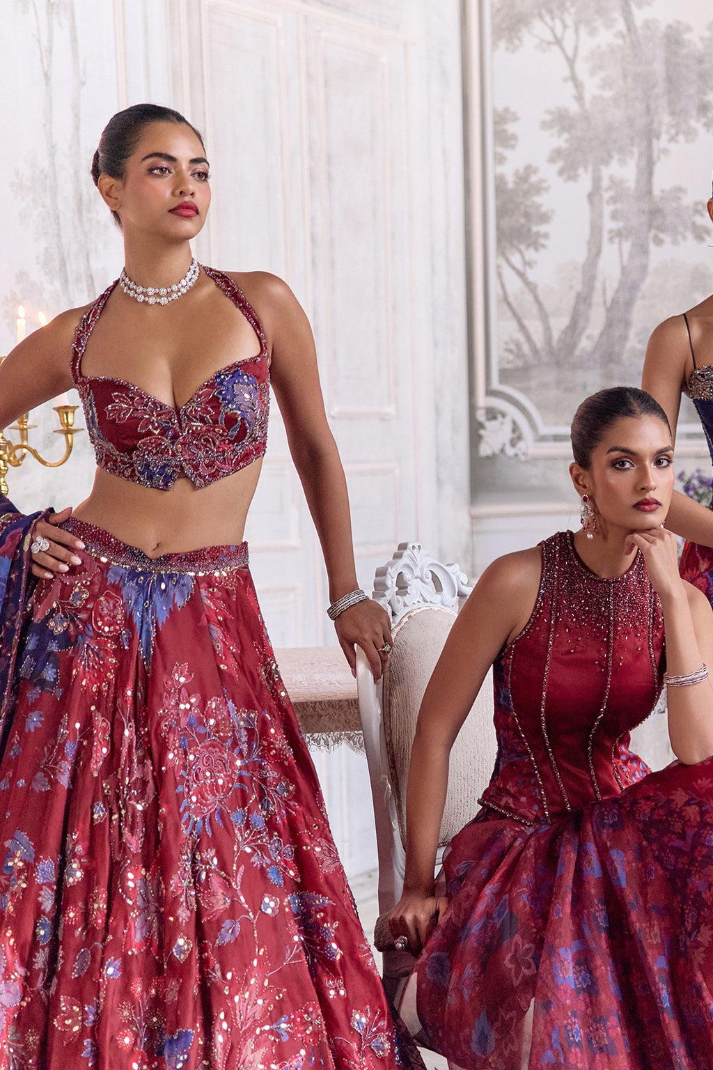Manushi Chhillar In Titli Lehenga