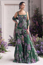Nihal Embroidered Sharara Set With Short Kurta