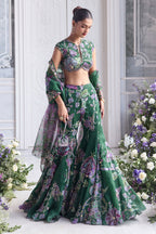 Nora Heavy Hand Embroidered Sharara Set