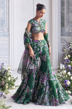 Nora Heavy Hand Embroidered Sharara Set