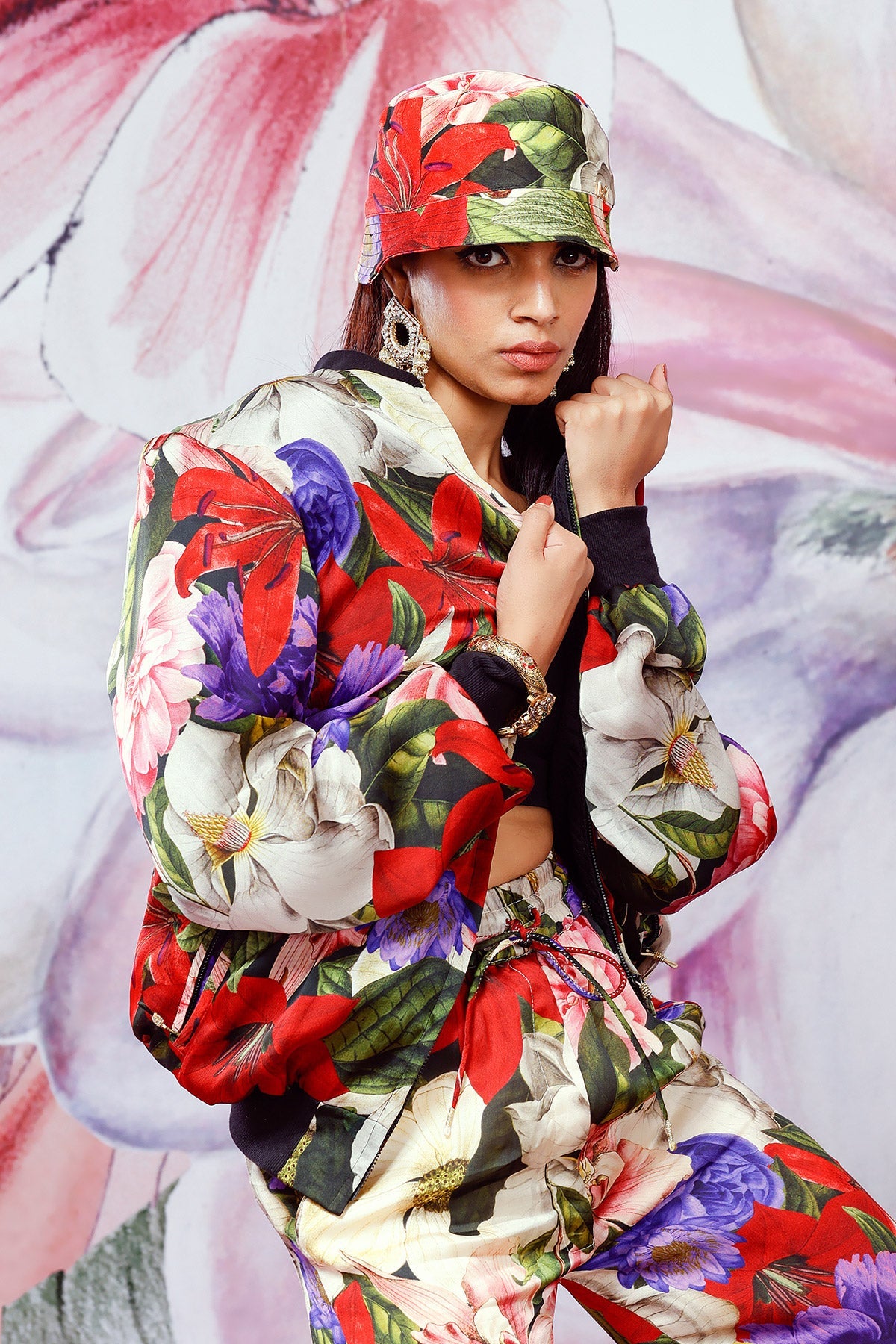 Printed Bucket-Hat