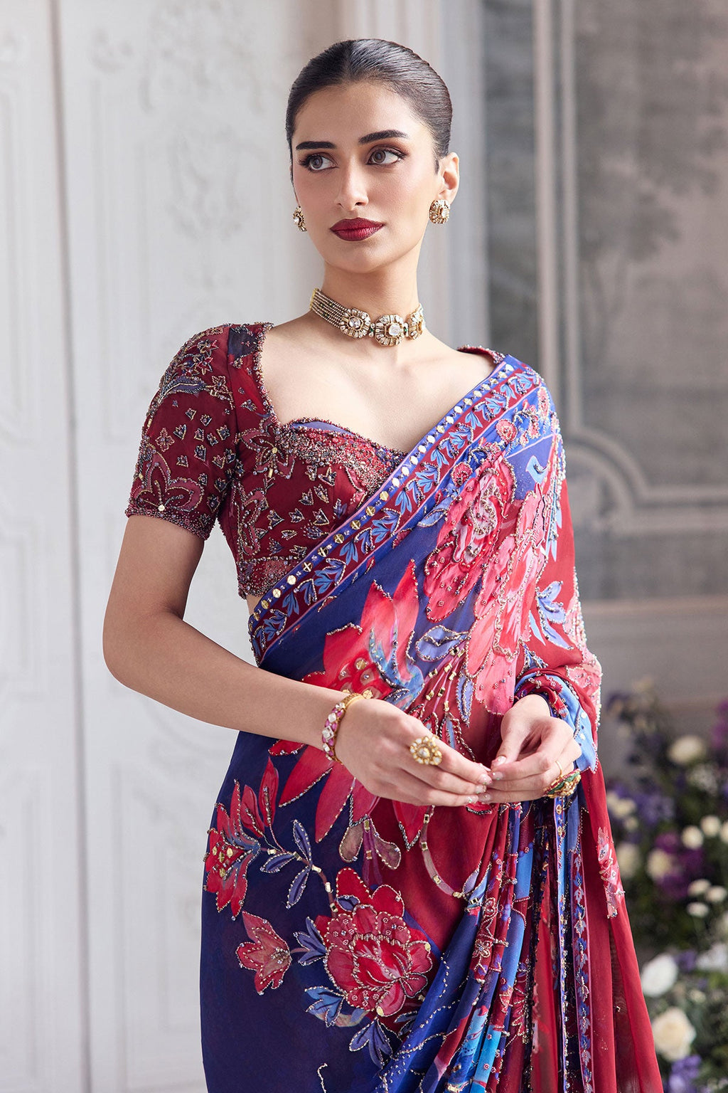 Samar Pre-Draped Saree