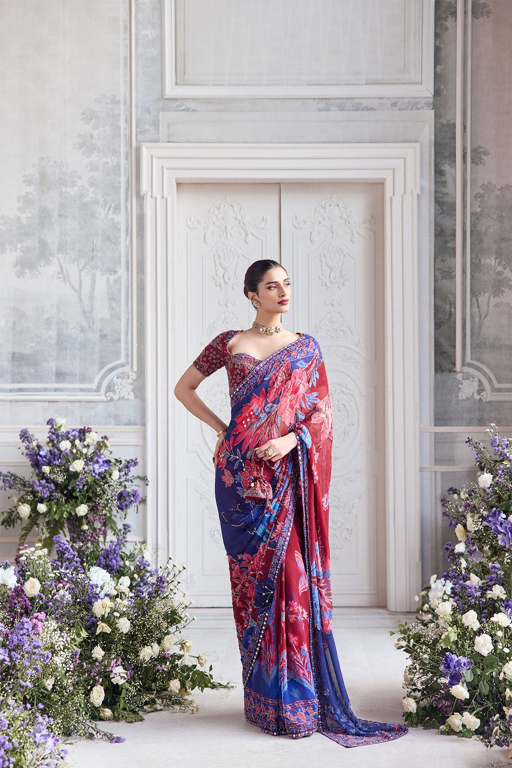 Samar Pre-Draped Saree