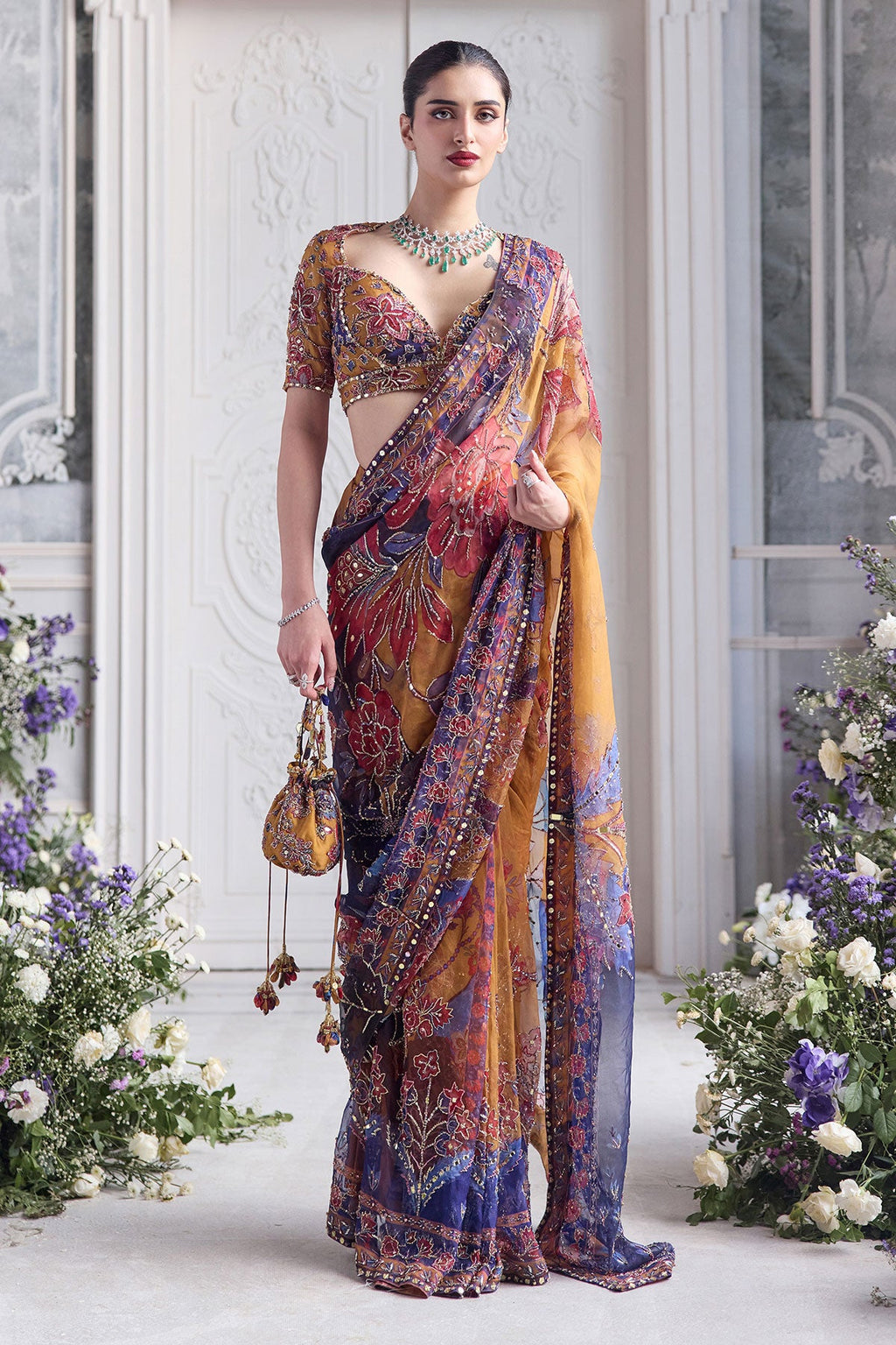 Shahzain Pre-Draped Saree