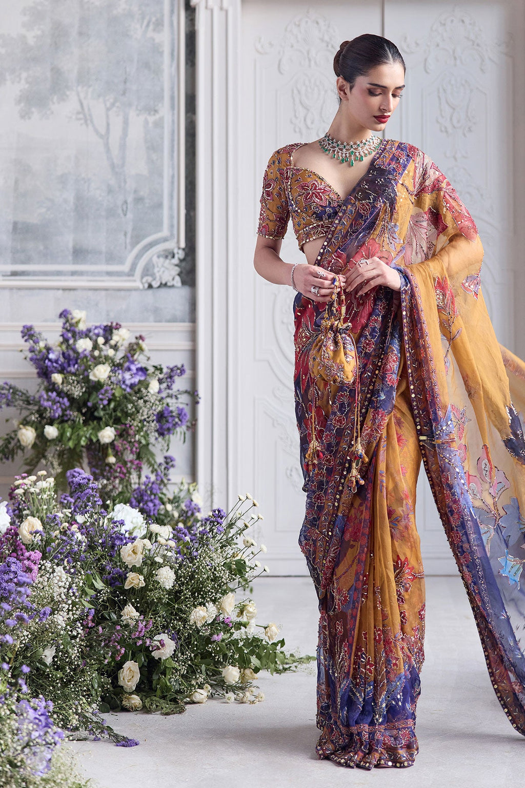 Shahzain Pre-Draped Saree