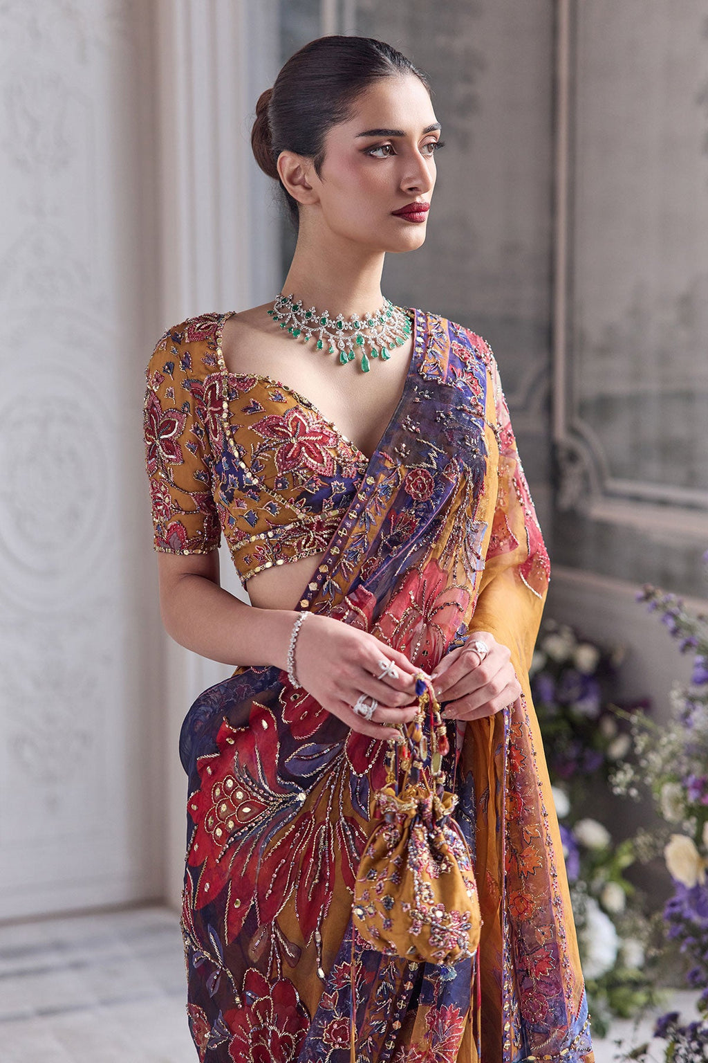 Shahzain Pre-Draped Saree