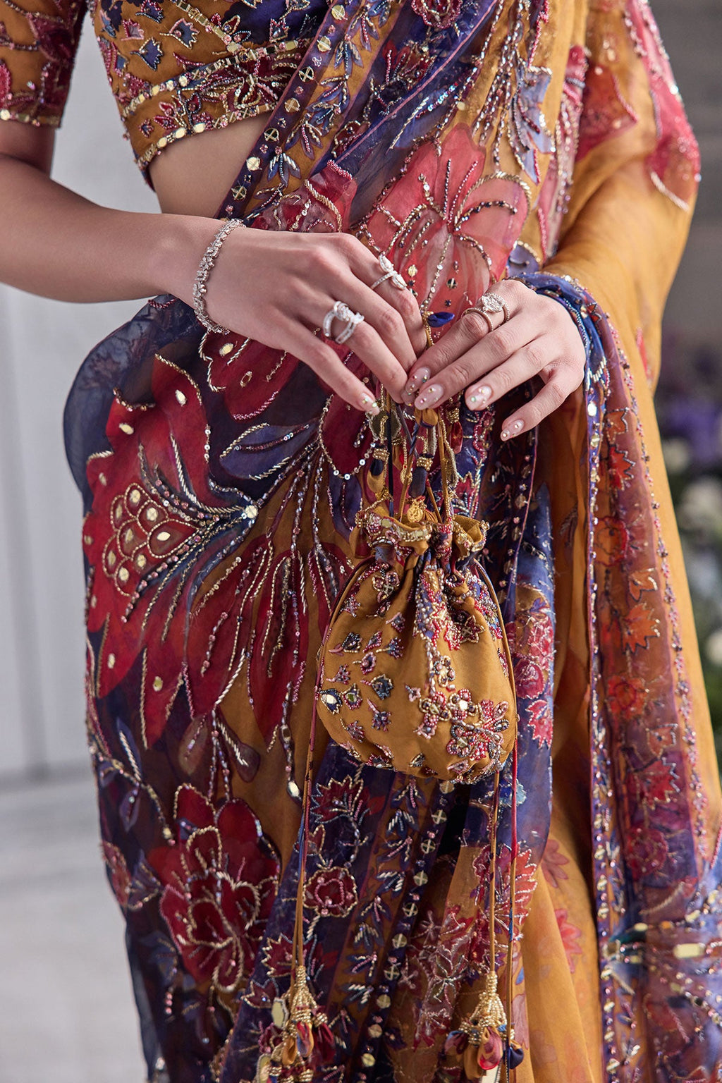 Shahzain Pre-Draped Saree