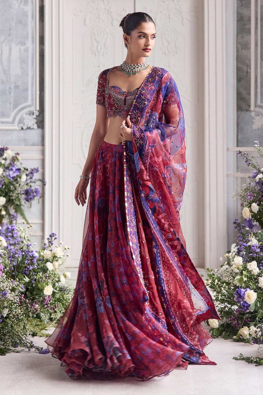 Shasha Embroidered Lehenga Set