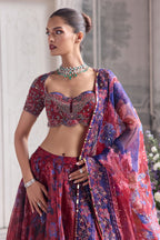 Shasha Embroidered Lehenga Set