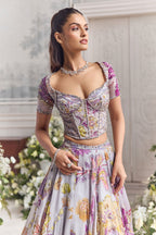 Wafiya Embroidered Lehenga Set