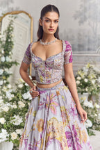 Wafiya Embroidered Lehenga Set