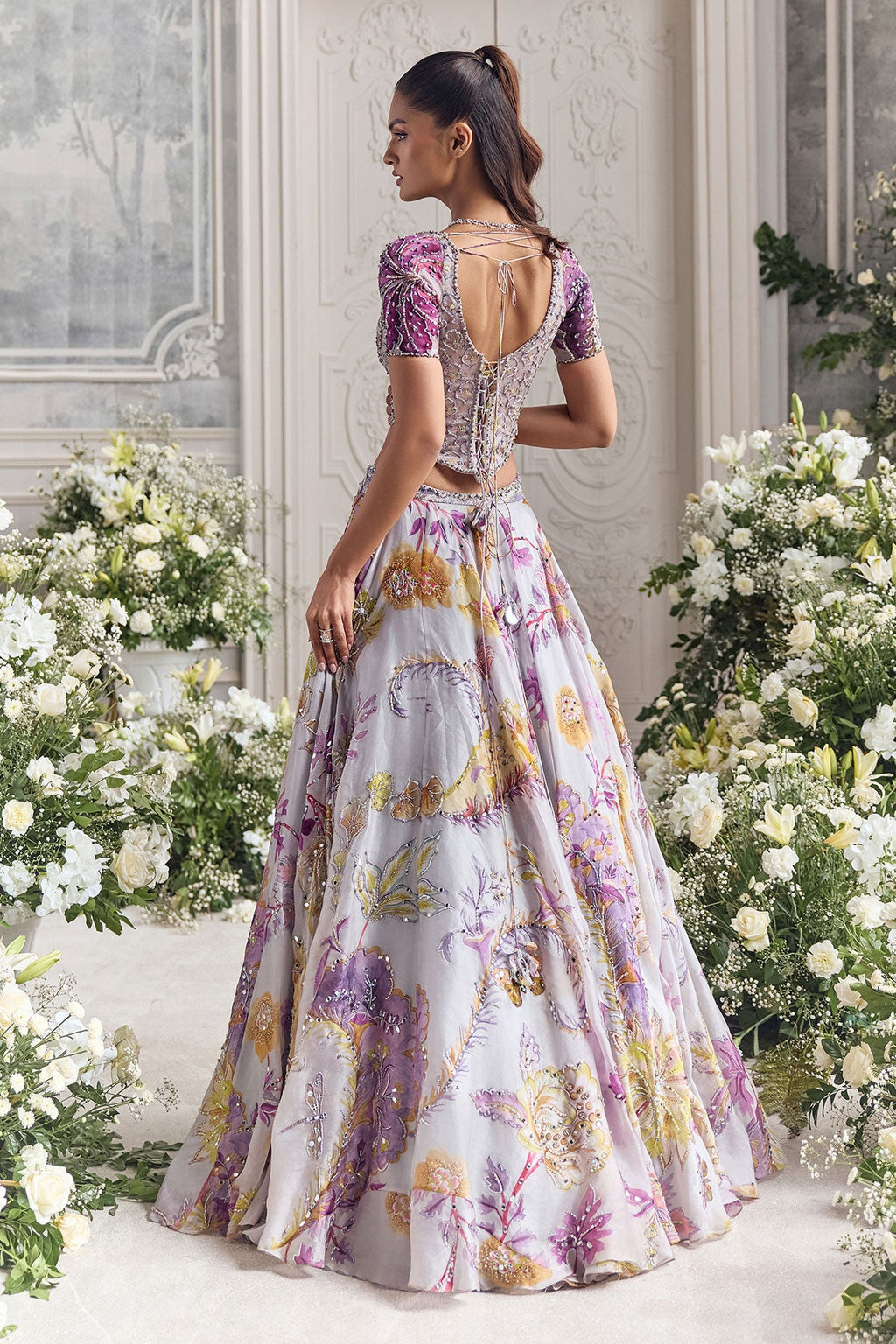 Wafiya Embroidered Lehenga Set