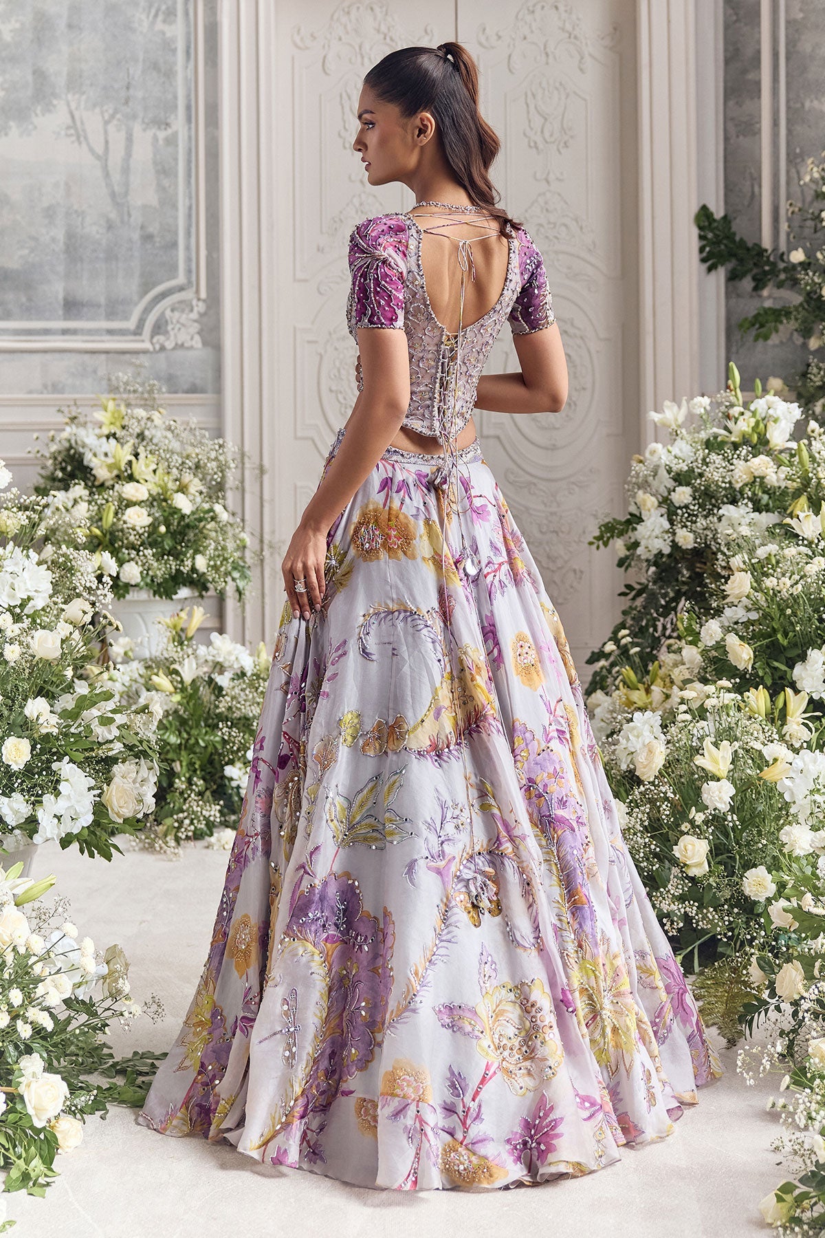 Wafiya Embroidered Lehenga Set