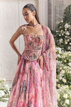 Zayna Lehenga Set With Heavy Dupatta