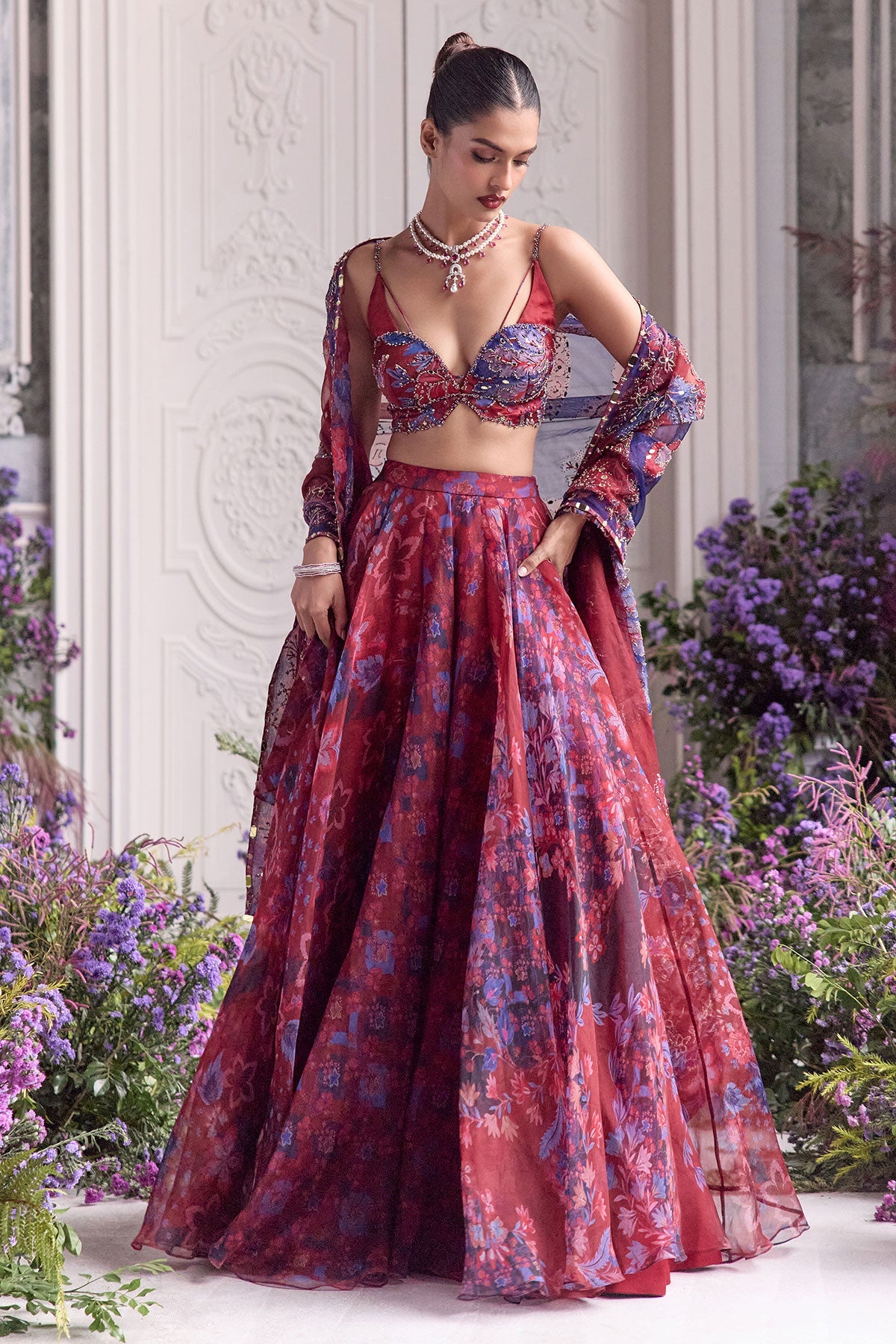Bhumi Pednekar In Zoya Lehenga